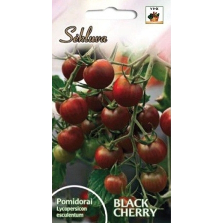 Valgomieji pomidorai Black Cherry (vyšniniai tamsūs) 0,1g.