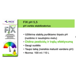 FIX PH 5,5 AGROCHEMINIAMS TIRPALAMS RUOŠTI, 100 ML