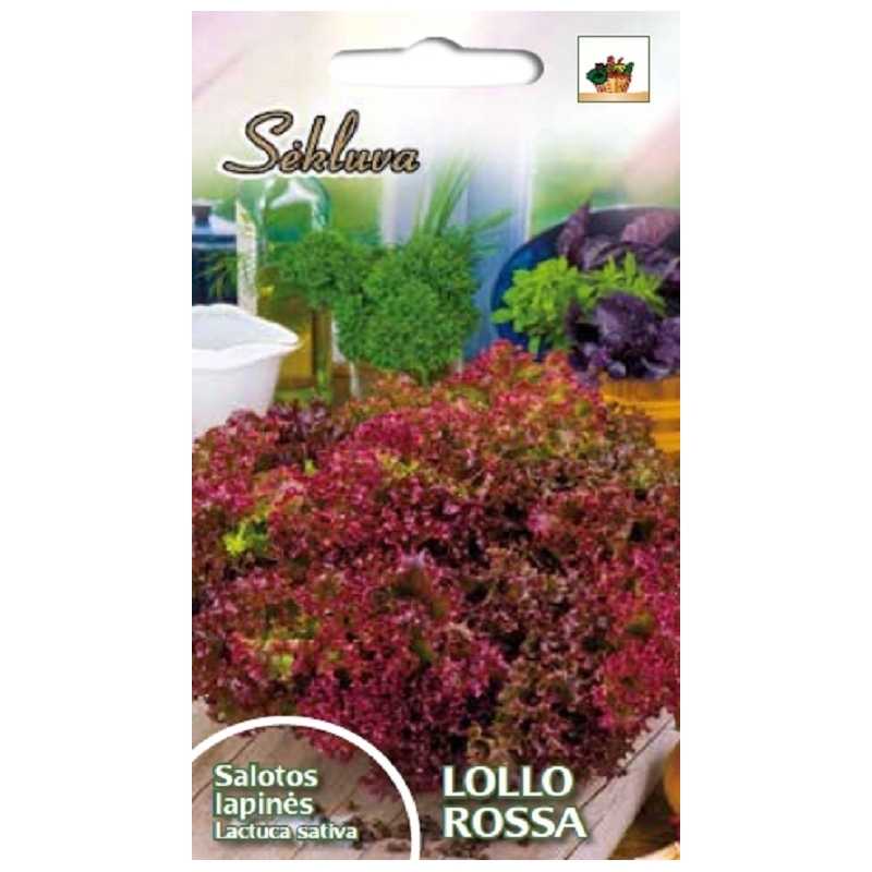 Sėjamosios  salotos  Lollo Rossa  1g,