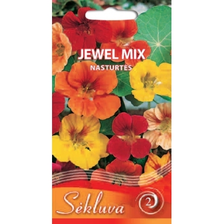 NASTURTĖS JEWEL MIX 3 gr.